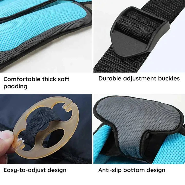 Kids Portable Car Seat Cushion Comfortable Travel Support
