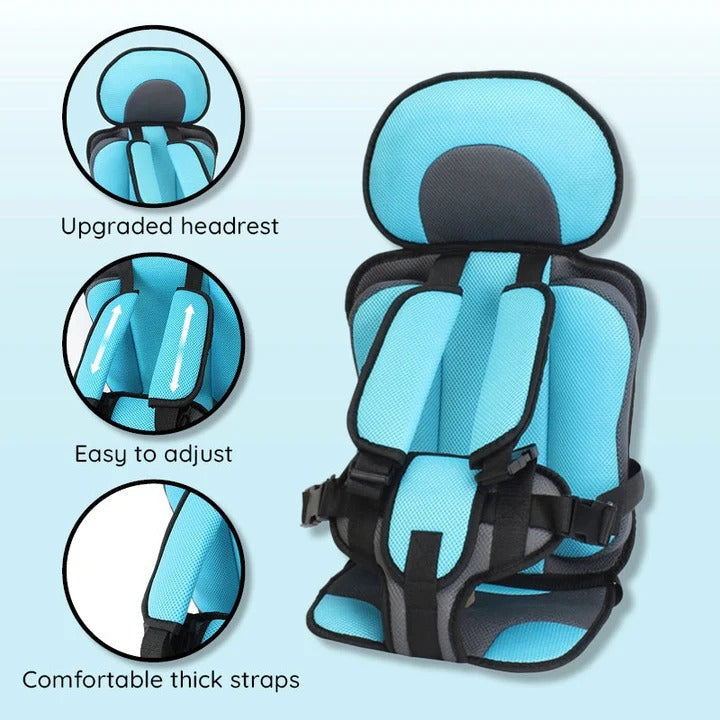 Kids Portable Car Seat Cushion Comfortable Travel Support