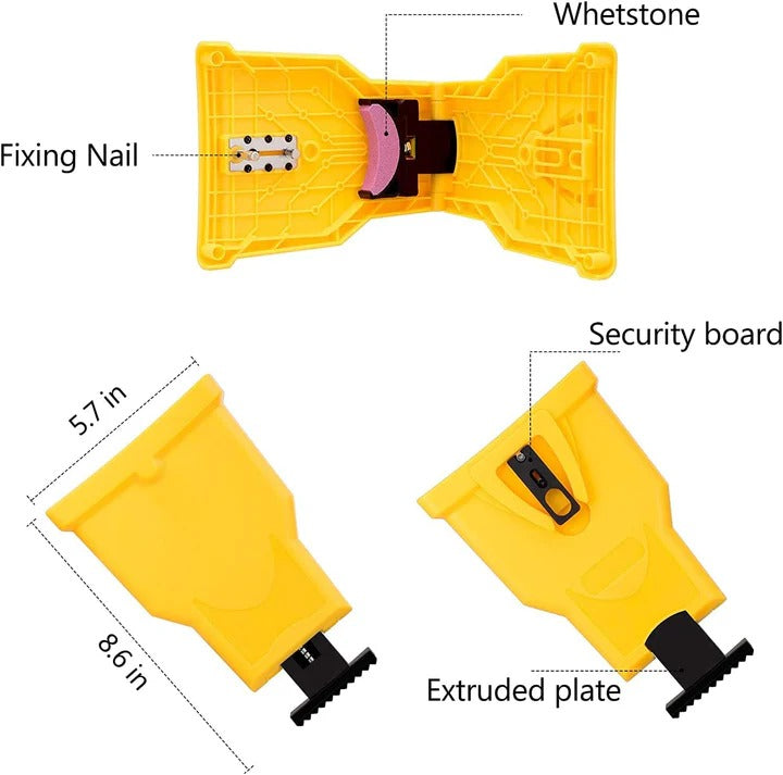 Portable Chainsaw Sharpening Tool Blade Maintenance Kit