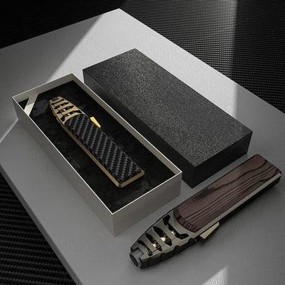 Adjustable Flame Torch Lighter with Refillable Fuel Outdoor Use