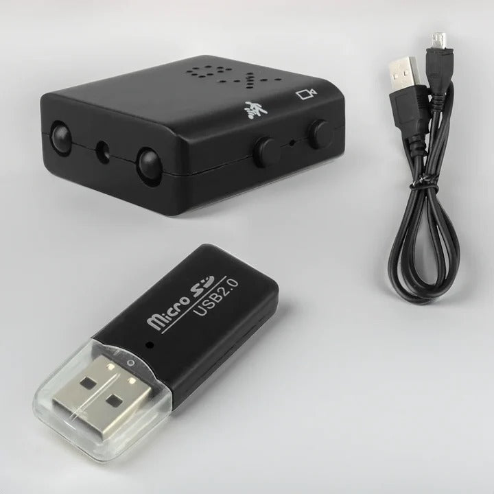 Portable HD Video Camera with Motion Detection Compact Design
