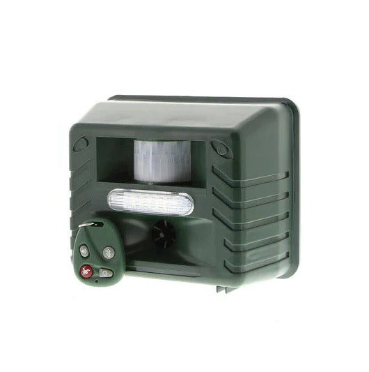 Outdoor Ultrasonic Bird Deterrent Solar-Powered Pest Control Device - Lenila