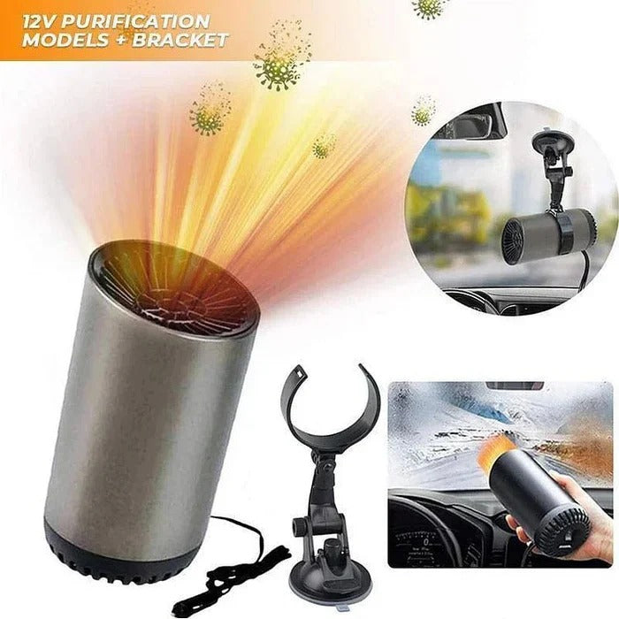 Car Fan Heater and Defroster Adjustable Rotatable Design