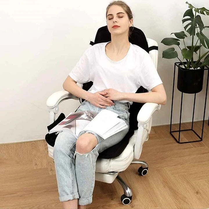 Full Back Massage Cushion Heated Neck and Back Support