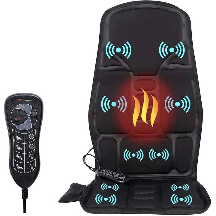 Full Back Massage Cushion Heated Neck and Back Support