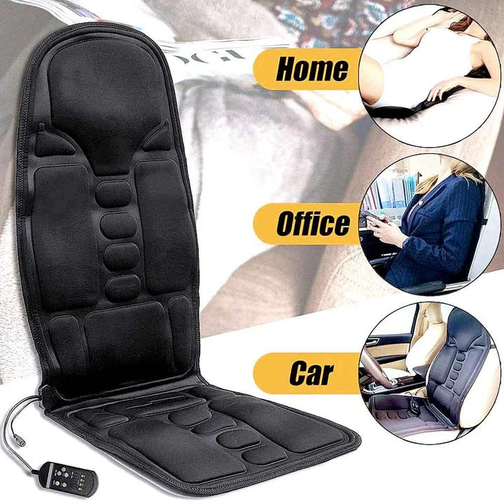 Full Back Massage Cushion Heated Neck and Back Support