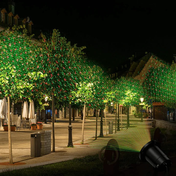 Outdoor Laser Projector Motion Activated Party