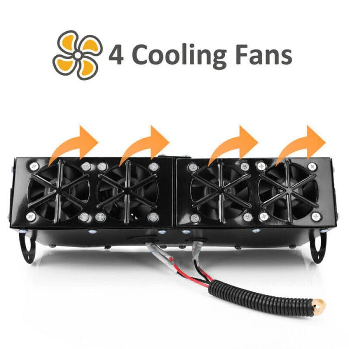 Electric Car Heater and Fan 500W Fast Heating