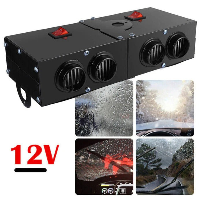 Electric Car Heater and Fan 500W Fast Heating