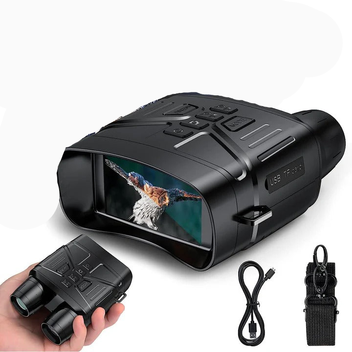 Long-Range Binoculars with True Night Vision for Hunting and - Lenila