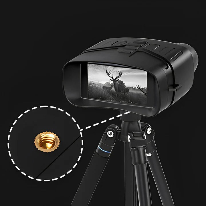 Long-Range Binoculars with True Night Vision for Hunting and