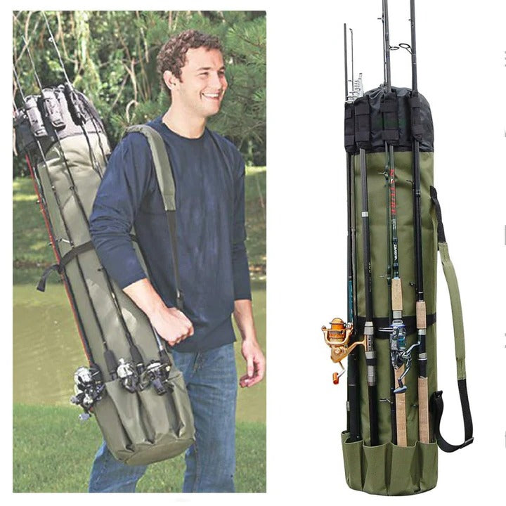 Portable Fishing Rod and Reel Bag Waterproof