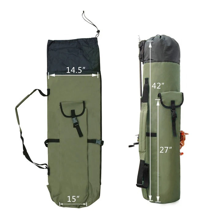 Portable Fishing Rod and Reel Bag Waterproof