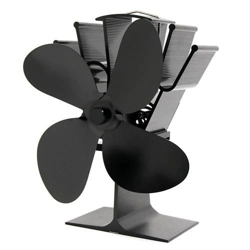 Heat Powered Fireplace Fan Eco Friendly Increased Efficiency - Lenila
