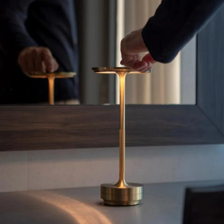 Cordless Table Lamp Dimmable Portable Design