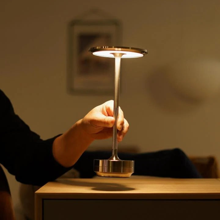 Cordless Table Lamp Dimmable Portable Design