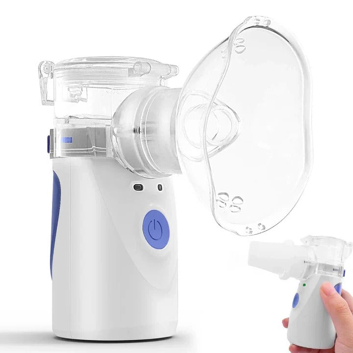 Portable Ultrasonic Mesh Nebulizer Compact Quiet Personal Use Device - Lenila
