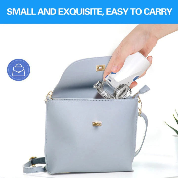 Portable Ultrasonic Mesh Nebulizer Compact Quiet Personal Use Device