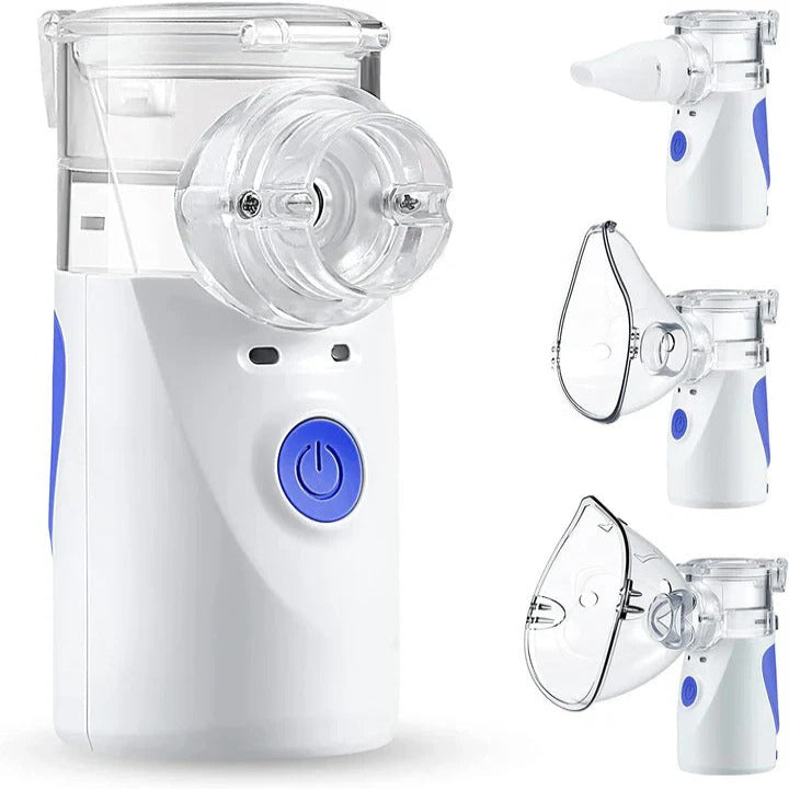 Portable Ultrasonic Mesh Nebulizer Compact Quiet Personal Use Device