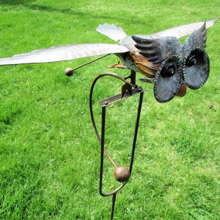 Outdoor Garden Bird Sculpture Decorative Accent