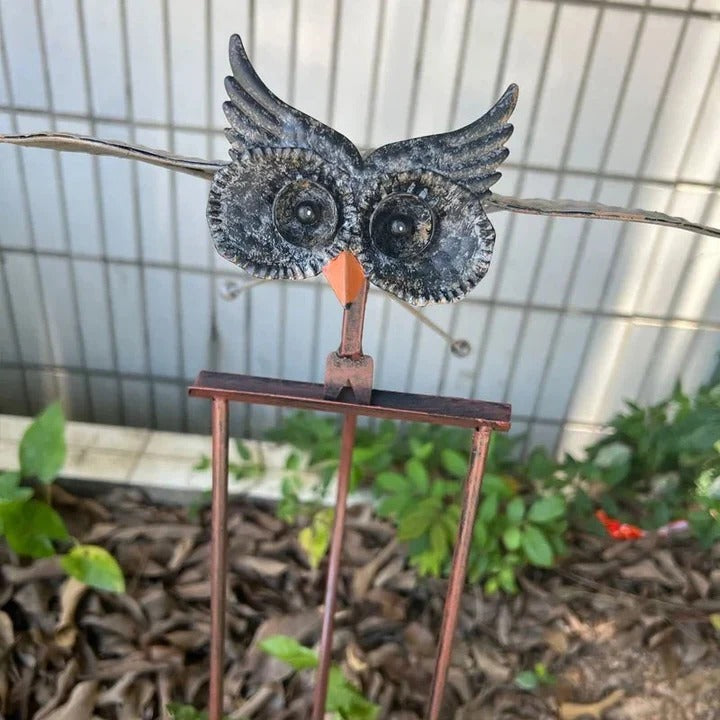 Outdoor Garden Bird Sculpture Decorative Accent