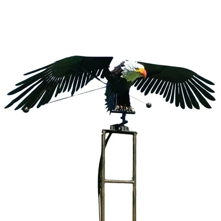 Outdoor Garden Bird Sculpture Decorative Accent