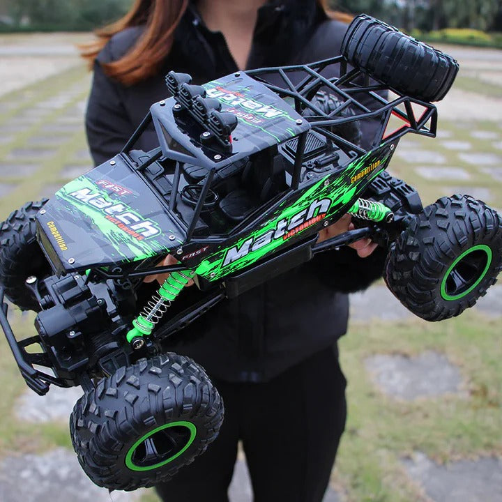 Kids Rechargeable Toy Truck with Large Tires Off-Road Style