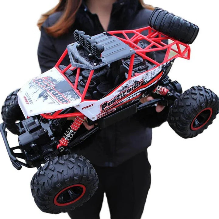 Kids Rechargeable Toy Truck with Large Tires Off-Road Style