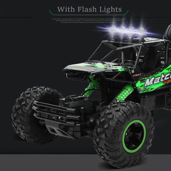 Kids Rechargeable Toy Truck with Large Tires Off-Road Style