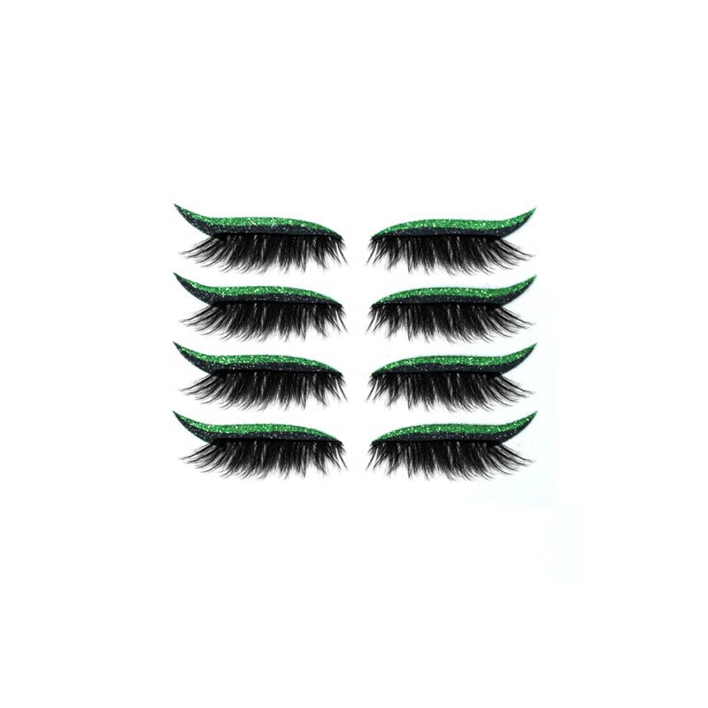 Reusable Adhesive Eyeliner Strip with Peel-and-Stick Lash Application