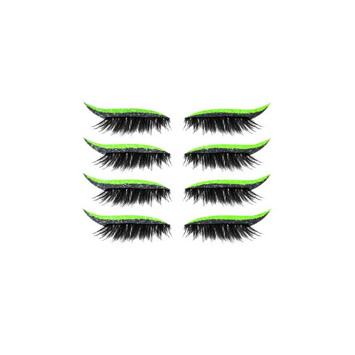 Reusable Adhesive Eyeliner Strip with Peel-and-Stick Lash Application