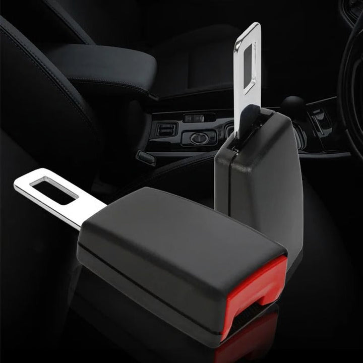 Universal Car Seat Belt Extension Strap Secure Buckle Adjustable Fit