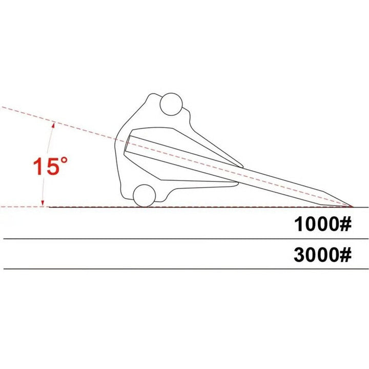 Knife Sharpening Guide with Whetstone Fixed Angle Professional Use
