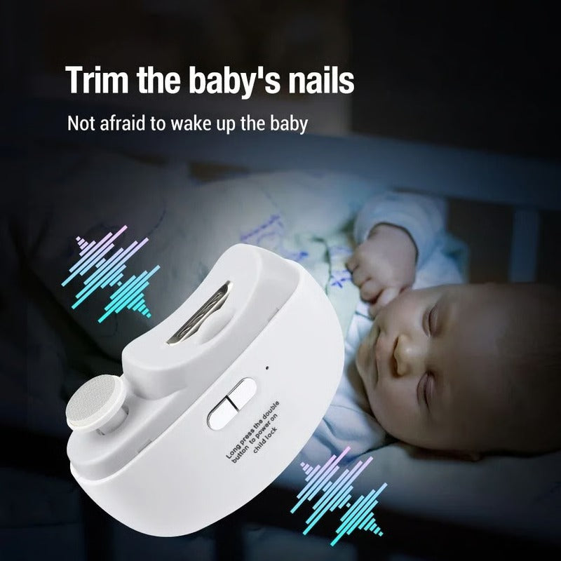 Electric Nail Trimmer with Built-In Grinding and Polishing Function
