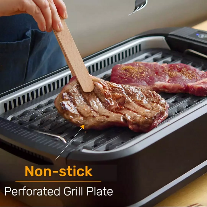 Electric Indoor Grill Smokeless Compact