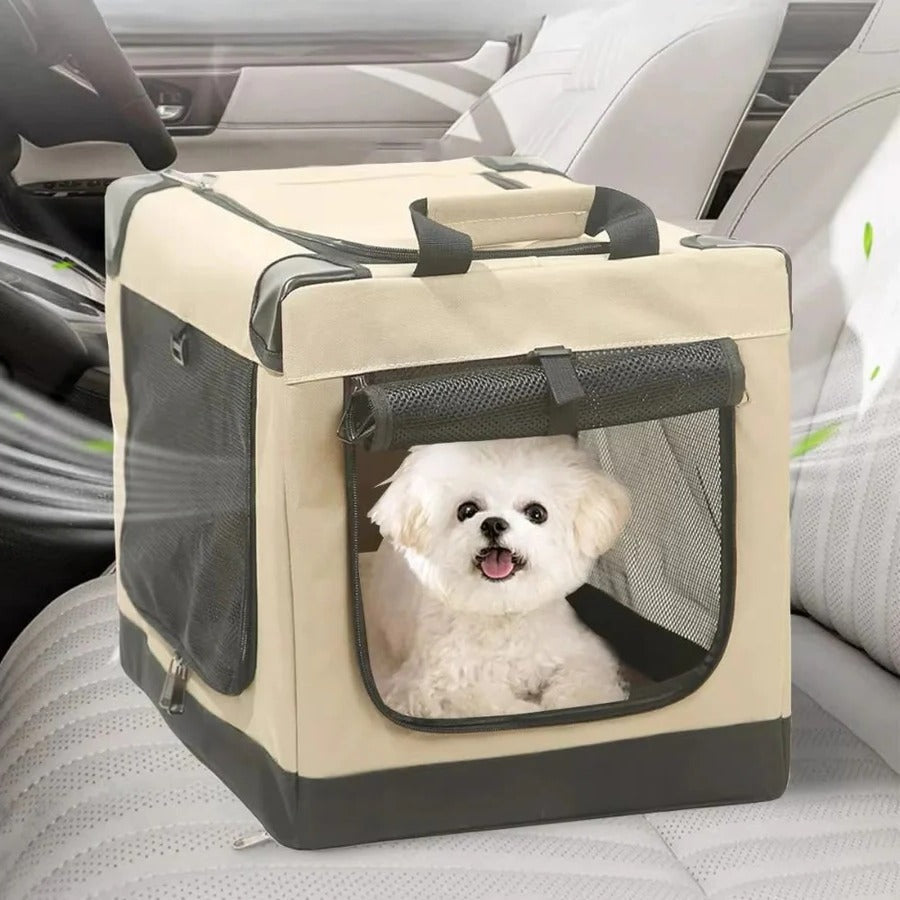 Portable Folding Dog Crate Small Size - Lenila