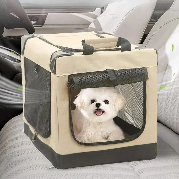 Portable Folding Dog Crate Small Size - Lenila