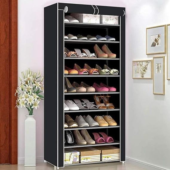 Space-Saving Shoe Rack Organizer Compact Design