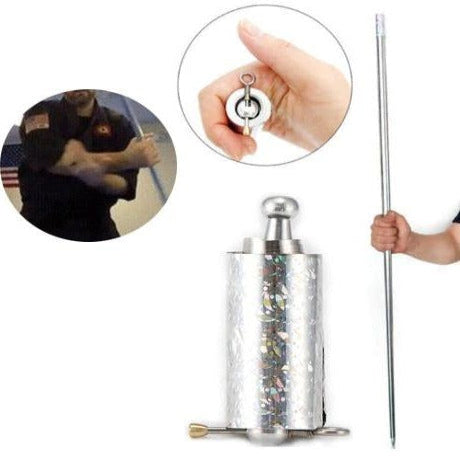 Stainless Steel Pole Metal Expanding Adjustable Wand