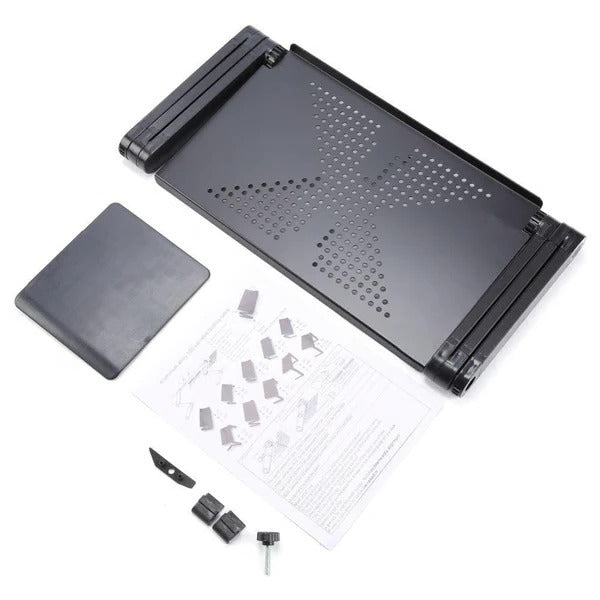 Adjustable Laptop Stand Desk Riser Multi-Angle Design