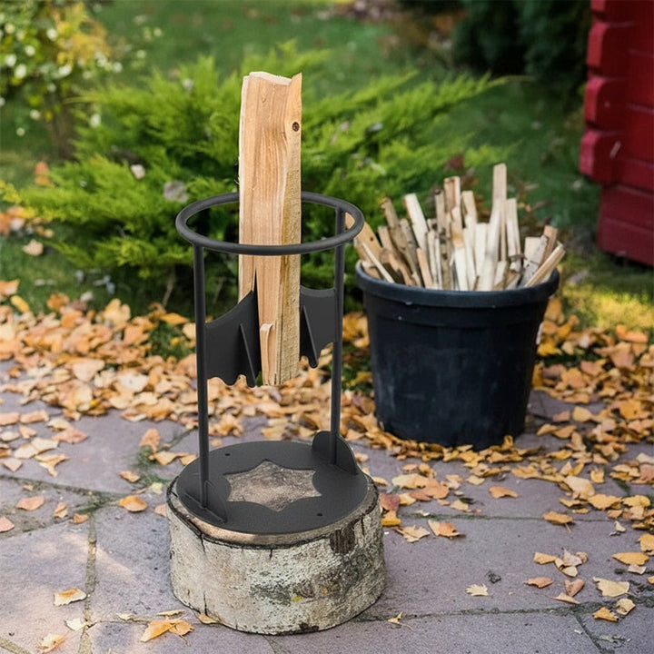 Heavy Duty Firewood and Log Splitter Durable Steel Construction