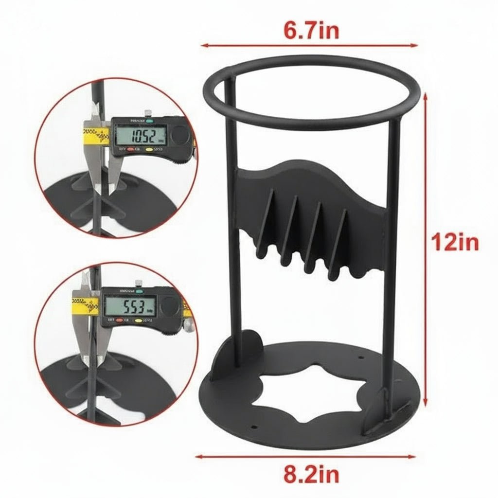 Heavy Duty Firewood and Log Splitter Durable Steel Construction