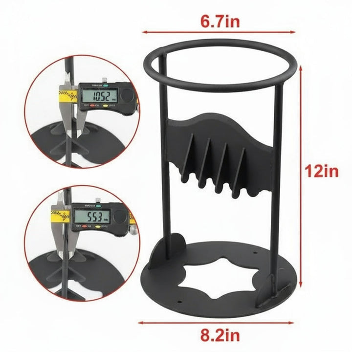 Heavy Duty Firewood and Log Splitter Durable Steel Construction