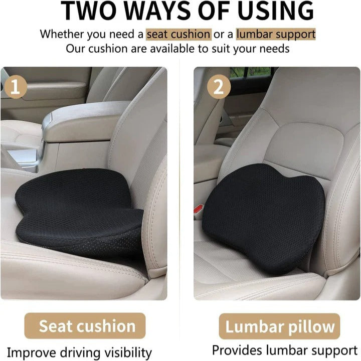 Car Booster Seat Cushion Ergonomic Comfort Support