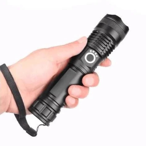 Rechargeable Tactical Flashlight LED Bright Beam