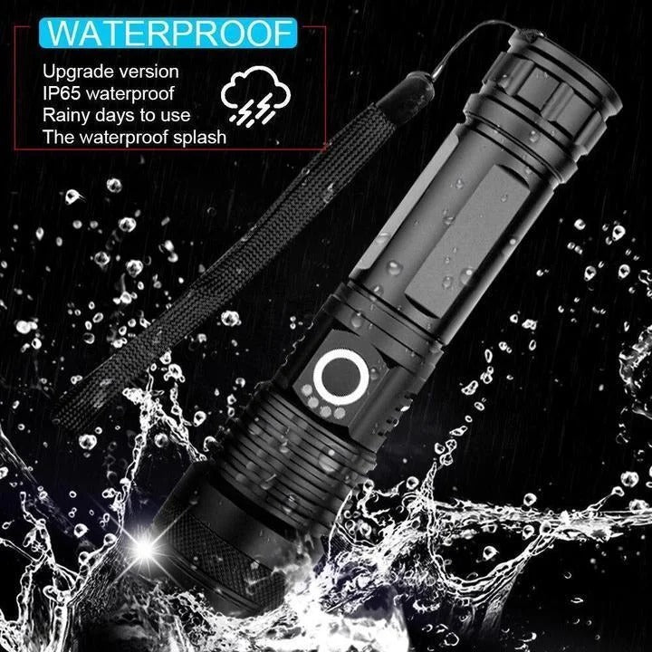 Rechargeable Tactical Flashlight LED Bright Beam