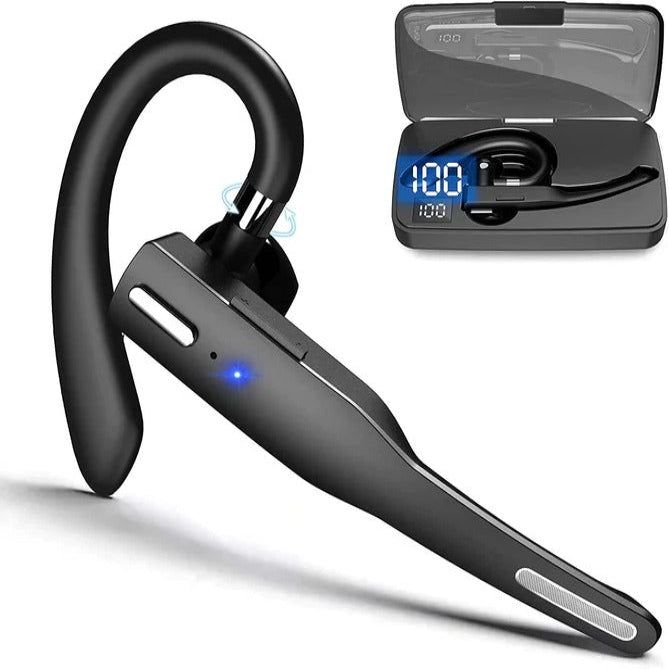 Wireless Bluetooth Headset with Dual Microphones Hands - Lenila
