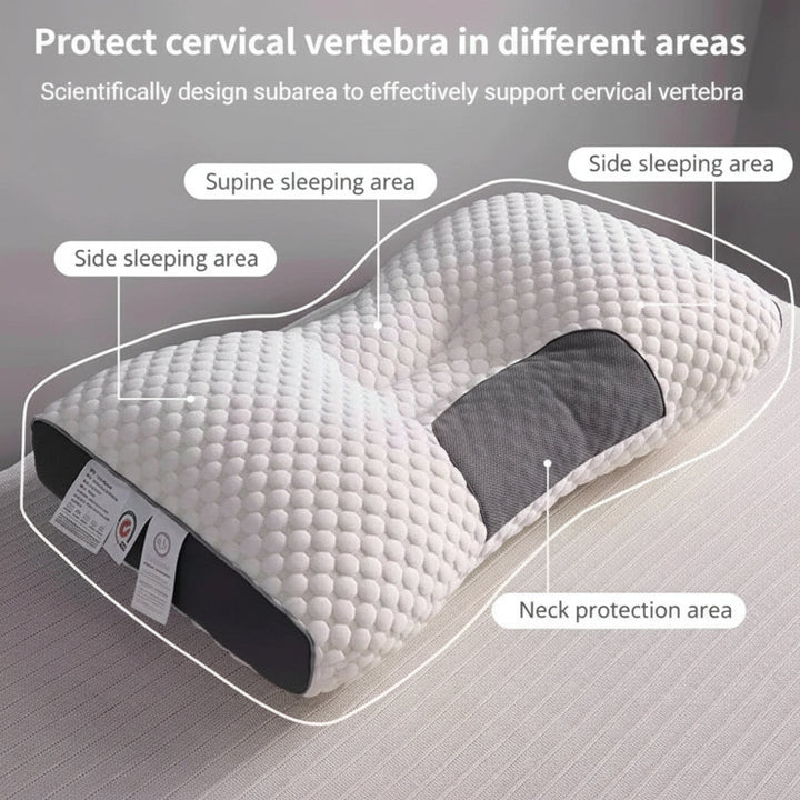 Ergonomic Cervical Support Pillow Neck Comfort