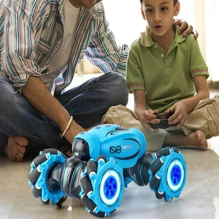 Kids RC Stunt Car with Gesture Sensor and Twisting Body
