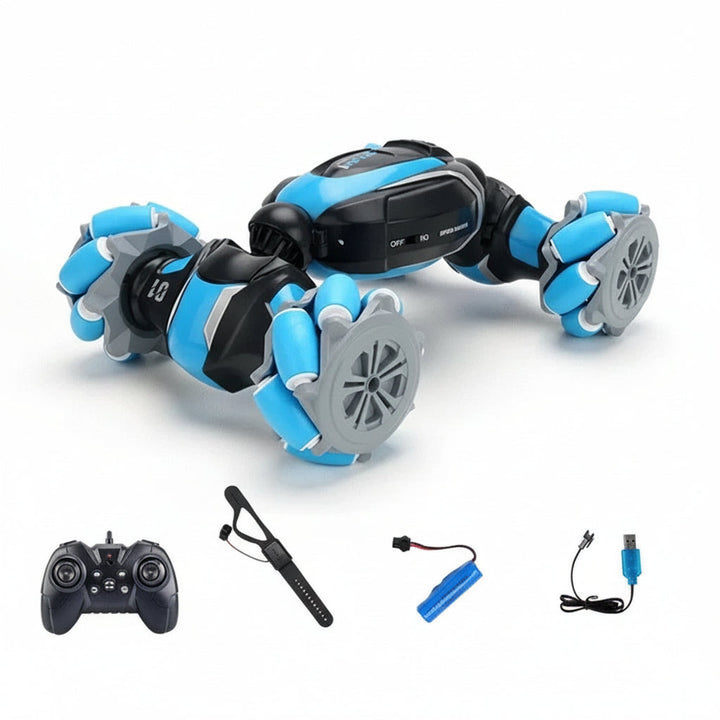 Kids RC Stunt Car with Gesture Sensor and Twisting Body - Lenila